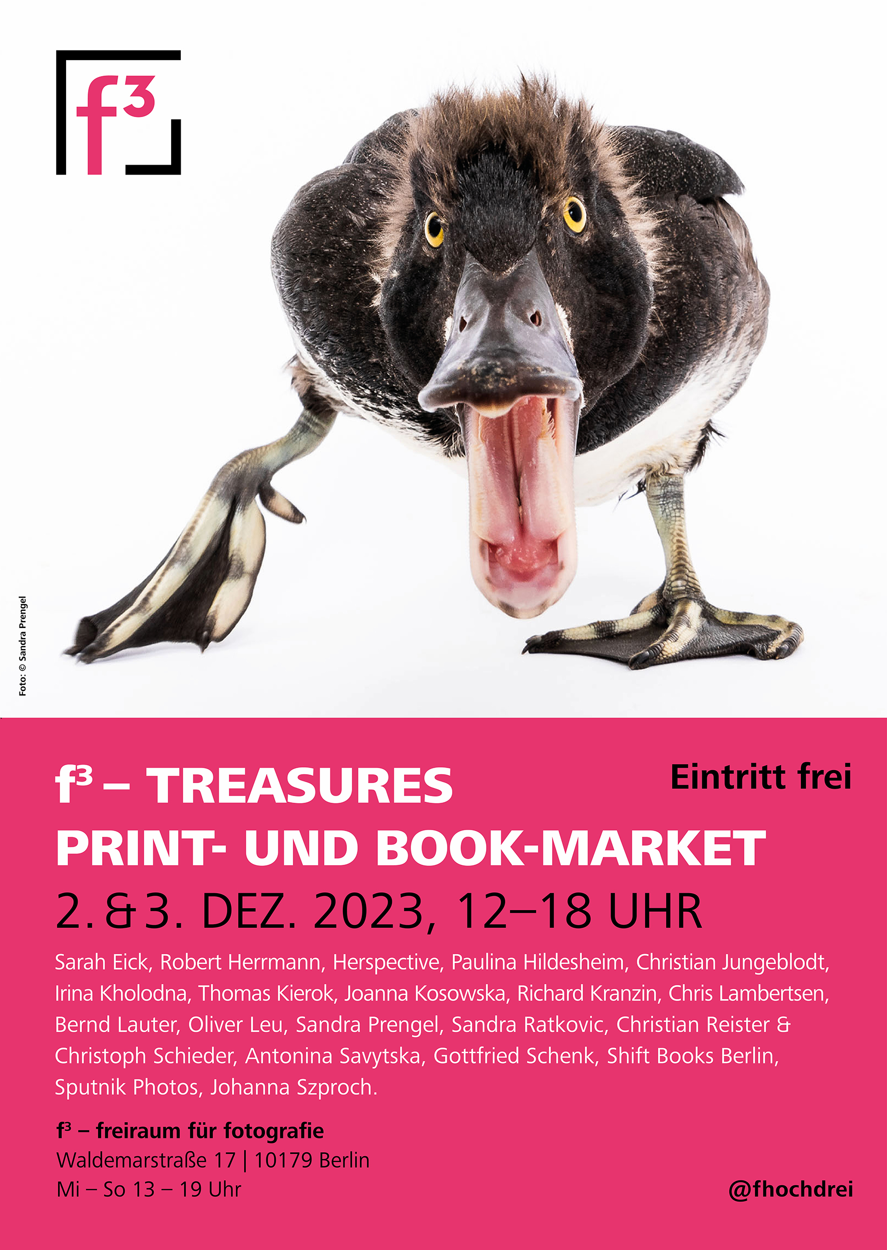 f³ – TREASURES | Print- und Book-Market 2023