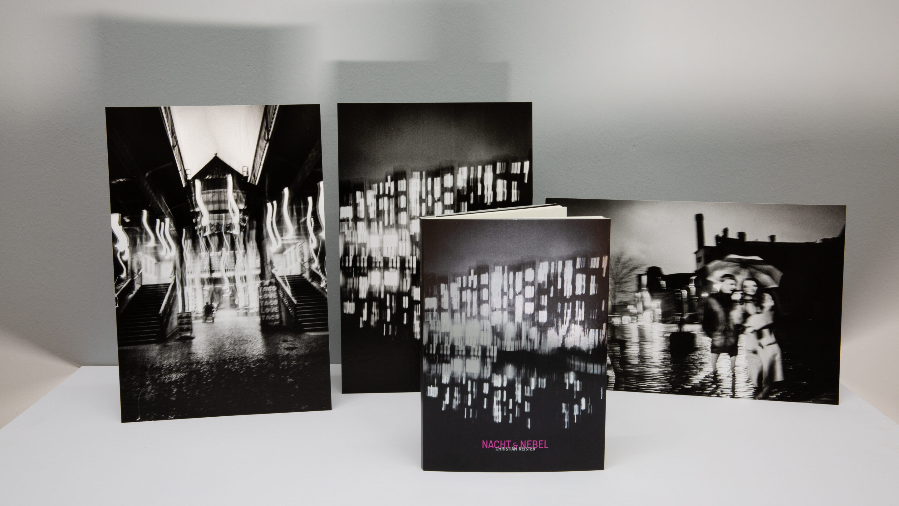 Christian Reister: photobook "Nacht & Nebel", Berlin night photography in Black & White