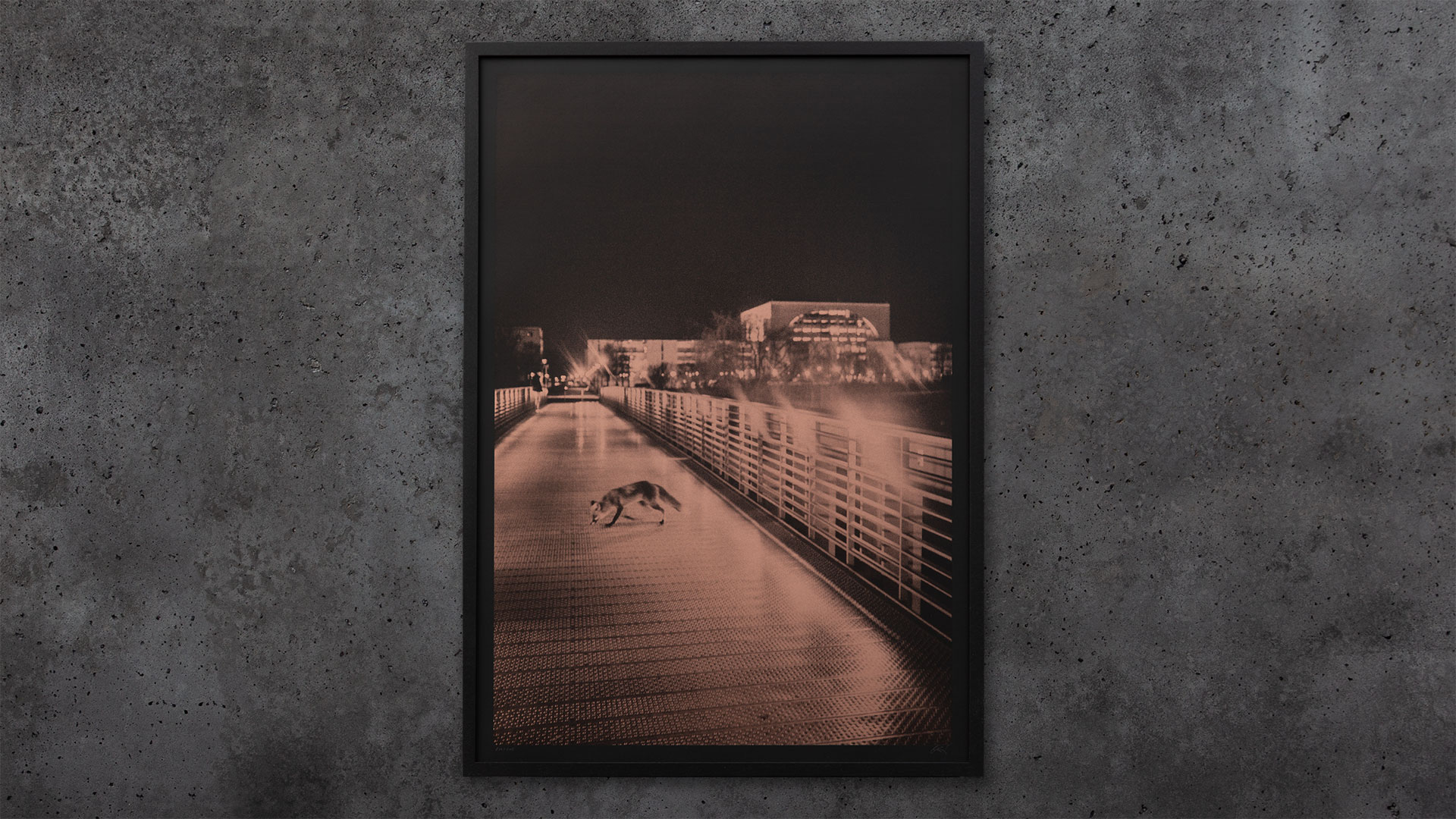Christian Reister: photobook "Nacht & Nebel", Berlin night photography in Black & White