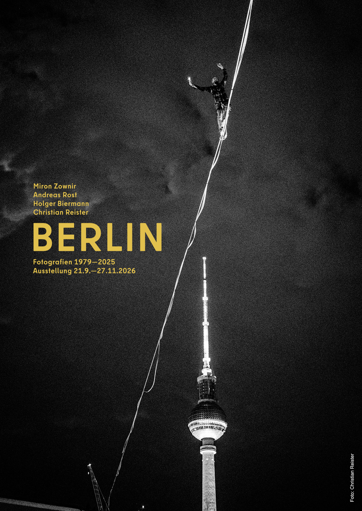 Plakat Berlin Fotografie Ausstellung bei Das Foto Image Factory